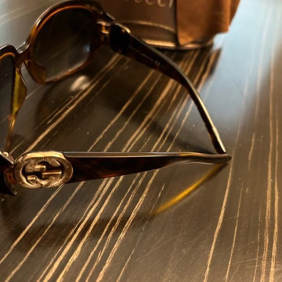 Gucci Square OversizedTortoiseshell Sunglasses 3164/S display picture 1